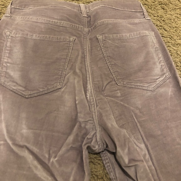 High waisted skinny velvet jeans - Picture 3 of 11
